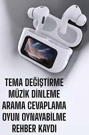 Bluetooth Kulaklık Kulakiçi Güçlü Ses Kaliteli Sesli Asistan