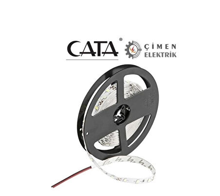 5 METRE CT 4492 Cata 3 Çip Dış Mekan Şerit Led Amber 12V