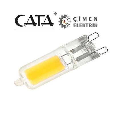 CATA CT 4222 Led 7W 220V Kapsül Ampul 3200K Gün Işığı G9 Duy