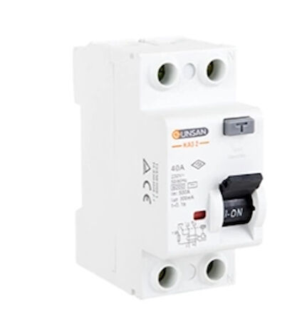 2X40a 300Ma Kaçak Akım Rolesi KA3 2-40/300Ma