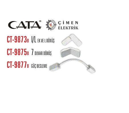 CATA CT 9873 Magnetıc Ray Ek Parçası Beyaz
