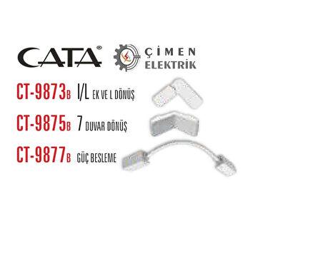 CATA CT 9875 Magnetıc Ray Ek Parçası Beyaz