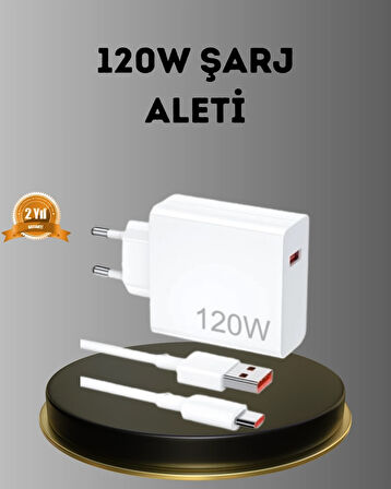 BUĞZ Turbo 120W Hızlı Şarj Cihazı – Kısa Devre ve Akım Koruma Özellikli