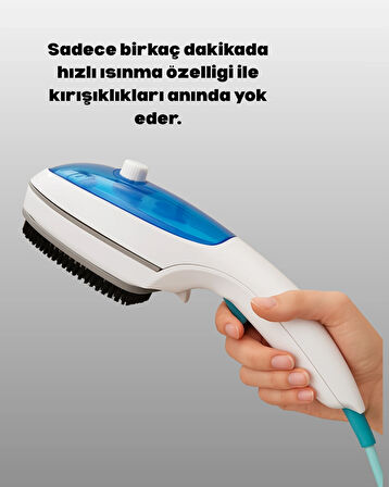 BUĞZ Pratik Buharlı Ütü Askıda Kullanım Kolaylığı