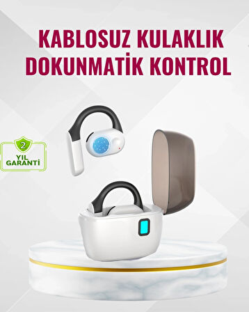 BUĞZ TWS Bluetooth Kulaklık – Otomatik Şarj, Taşınabilir Şarj Kutusu