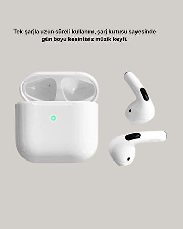 BUĞZ Dokunmatik Kontrollü 2. Nesil Bluetooth 5.0 Uzun Pil Ömürlü Kulaklık