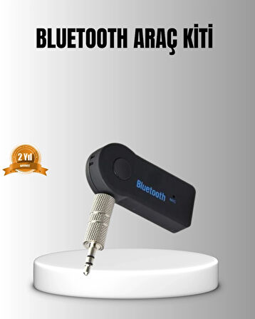 BUĞZ Bluetooth AUX Araç Kiti Eller Serbest Müzik Çalar Dahili Mikrofonlu
