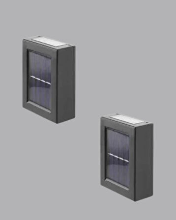BUĞZ Güneş Enerjili LED Duvar Aydınlatması
