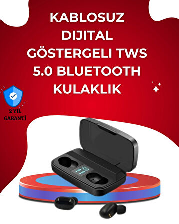 BUĞZ ABS Gövdeli, Hafif ve Uzun Ömürlü Bluetooth Kulaklık
