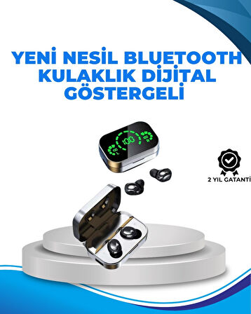 BUĞZ Gürültü Engelleyici Bluetooth Kulaklık – Akıllı Ekranlı, HiFi Ses Kalitesi