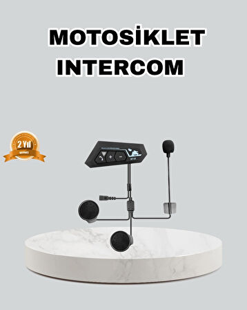 BUĞZ Motosiklet Kaskı İçin Bluetooth Kulaklık – Kablosuz, Mikrofonlu, Gürültü Azaltmalı BT22
