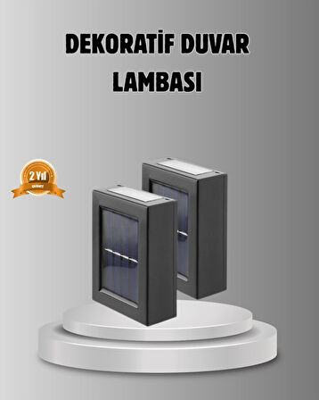 BUĞZ Güneş Enerjili 6 LED Solar Lamba – Fotoselli, Su Geçirmez ve Çevre Dostu Bahçe Işığı