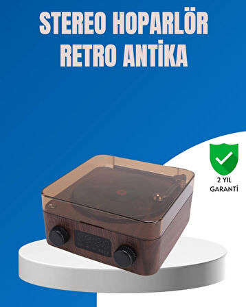 BUĞZ Stereo Bluetooth Hoparlör – Gece Lambalı ve Saat Göstergeli