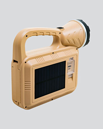 BUĞZ Solar COB Alev Efektli Lamba – Güneş Enerjili, Suya Dayanıklı, Taşınabilir