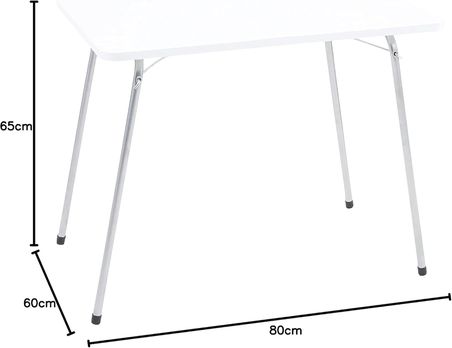 60x80 Katlanır Masa Balkon Bahçe Kamp Masası Piknik Masası