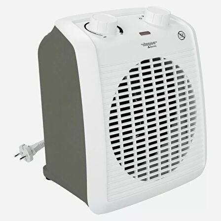 2000W 2 Kademeli Termostatlı Elektrikli Fanlı Isıtıcı