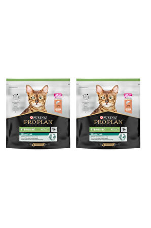 Pro Plan Renal Plus Sterilesed Somonlu Kısırlaştırılmış Kedi Maması 400 Gr. X 2 Paket
