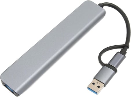 Type-C 7in1 Usb 3.0 Hub, USB/Type-c To USB A, USB C Macbook uyumlu Çevirici,