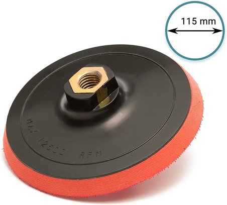 Cırt Zımpara Seti + Matkap Aparatı 115 mm (42 Parça)