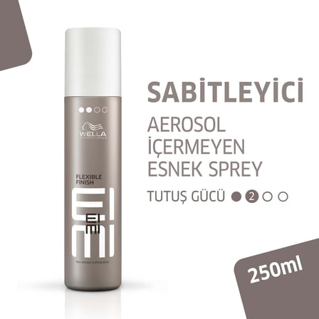 Eimi Flexible Esnek Sonlandırma Saç Spreyi 250 ml - Isı ve UV Işınlarına Karşı