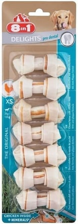 Delights Pro Dental XS Boy Kemik 7'li, 84 gr. Köpek Ödülü