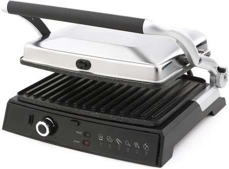 KWM1462 Waffle Master Izgara, Tost ve Waffle Makinesi | 2000W Güç | Granit Kaplama Plakalar | 6 Tost &amp; 4 Waffle Kapasitesi | 180° Açılabilen Izgara