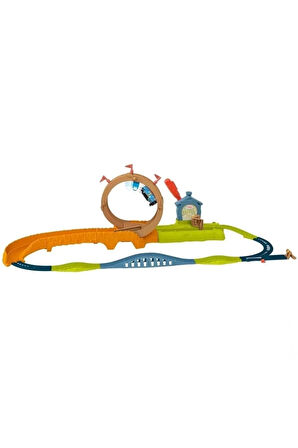 Thomas Çemberde Dönüş Eğlencesi Oyun Seti Hjl20 Oyuncak Thomas Çemberde Döner Büyük Thomas Oyun Seti