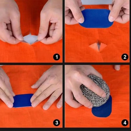 5cm x 5mt Yapışkanlı Çadır Tente Hortum Tamir Bandı, Kamp Aksesuarları, Çadır Onarımı