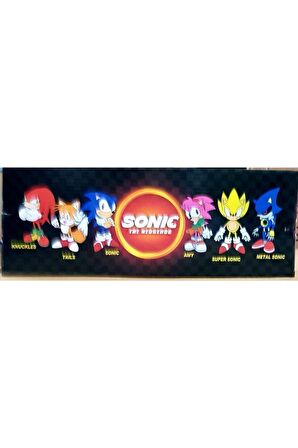 Sonic Oyuncak 5 Li Set Sonik Figür Oyuncak