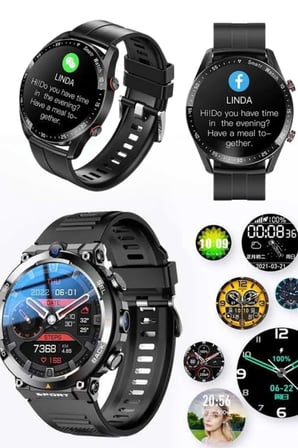 ENTEGRE GPS VE GENİŞ SPOR MODU SEÇENEKLERİYLE AKILLI SAAT - Lisinya