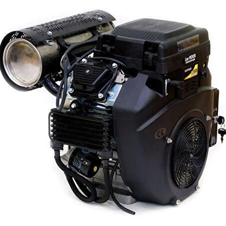Kipor KG690 Benzinli Motor – 18 HP, 4 Zamanlı, 2 Silindirli V-Twin OHV, Marşlı Sistemli, Profesyonel Endüstriyel Motor