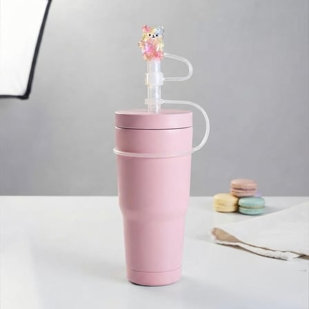 Stanley Quencher Termos ile Uyumlu Aksesuar/Pipet Koruyucu Tıpa