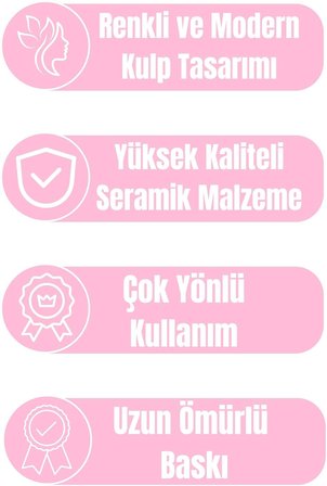Aunt Güçlü Baskılı Karakterli Hala Teyze Hediyelik Kulplu Kupa Bardak, QBLK5854-SY