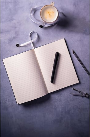 Smyth Classic Esnek Kapak Çizgili Defter, 14.8x21 cm -Yeşil