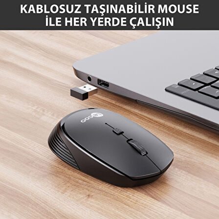 Lecoo WS202 Kablosuz 1200DPI 4 Tuşlu Optik Mouse