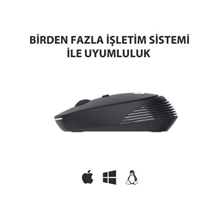 Lecoo WS202 Kablosuz 1200DPI 4 Tuşlu Optik Mouse