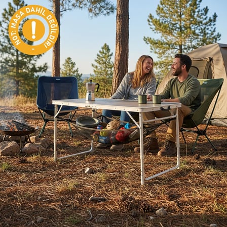 Haegs Masa Altı Saklama Filesi, Kamp Piknik Outdoor için Masa Altı Kamp Malzemeleri Eşya Depolama, Düzenleyici Organizer Kese Hurç File - XL - 80x40 cm - Gri