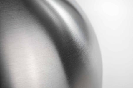 Salata Kasesi "Blanda Blank" Servis Kasesi 28 cm Çap PASLANMAZ ÇELİKTEN Gümüş