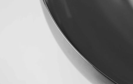 Salata Kasesi "Blanda Blank" Servis Kasesi 28 cm Çap PASLANMAZ ÇELİKTEN Gümüş