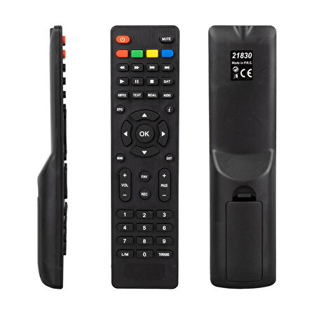 Weko KR Mysat Moonstar Ms-3000 Full Hd LM Tuşlu Bluetoothlu Uydu Alıcı Kumandası 