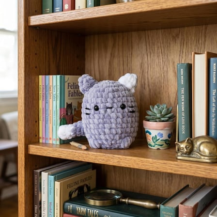 Kedi Amigurumi Tığ Kiti Örgü Amigurumi Seti