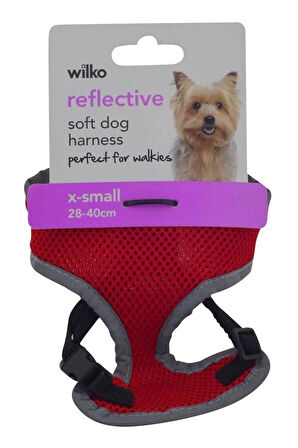 wilko Yumuşak Köpek Koşum Takımı X Small 28-40 cm