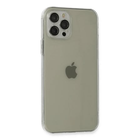Apple iPhone 12 Pro Kılıf Fly Lens Silikon - Şeffaf