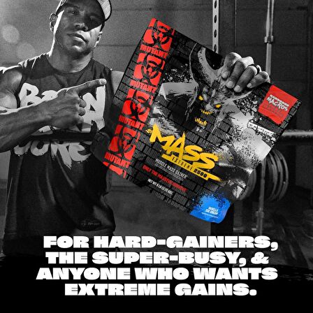 Mutant Mass Extreme Gainer – Whey Protein Powder – Build Muscle Size and Strength – High Density Clean Calories