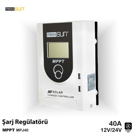 Mexxsun MPJ40 12/24V Mppt Şarj Cihazı