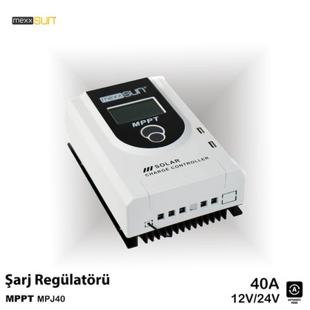 Mexxsun MPJ40 12/24V Mppt Şarj Cihazı