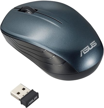 Asus WT200 USB 2.4ghz Optik Wireless Blue Ergonomik Mini Mouse (MAVİ)