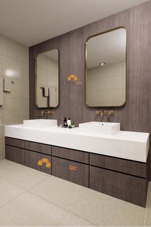 HOMECC Yapışkanlı Folyo - Naturel Koyu Dişbudak Kaplama Kağıdı - Mobilya Duvar Kapı Yapiskanli Kaplama Folyo 120x50 cm - Duvar Kagidi Folyo KW255