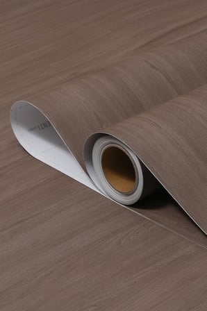 HOMECC Yapışkanlı Folyo - Naturel Koyu Dişbudak Kaplama Kağıdı - Mobilya Duvar Kapı Yapiskanli Kaplama Folyo 120x50 cm - Duvar Kagidi Folyo KW255