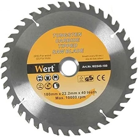 W 2540/125, Ahşap Kesme Testeresi (Ø 125Mm), Gri